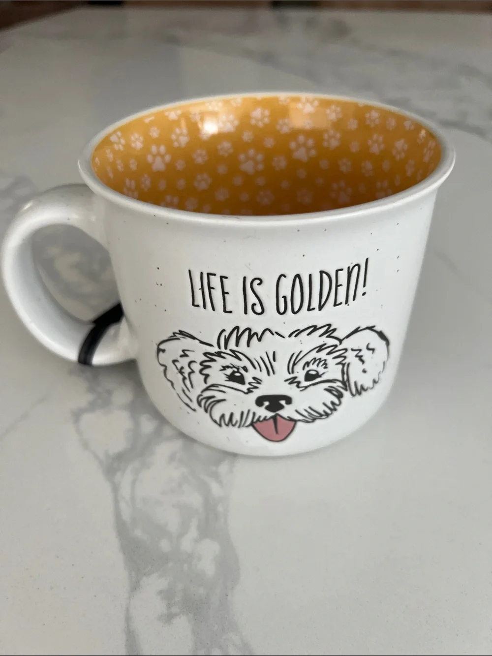 Cute.🐾 GOLDEN MUG.☕️